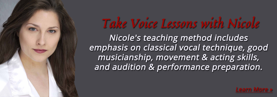 Voice Lessons with Nicole Lamm, Soprano