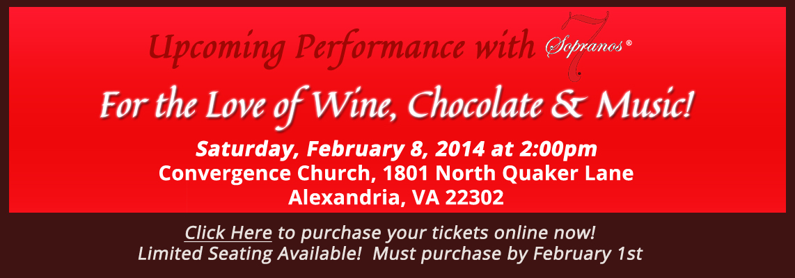 Love of Wine, Chocolate and Music!